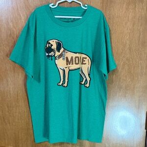 Teal Graphic Dog T-Shirt